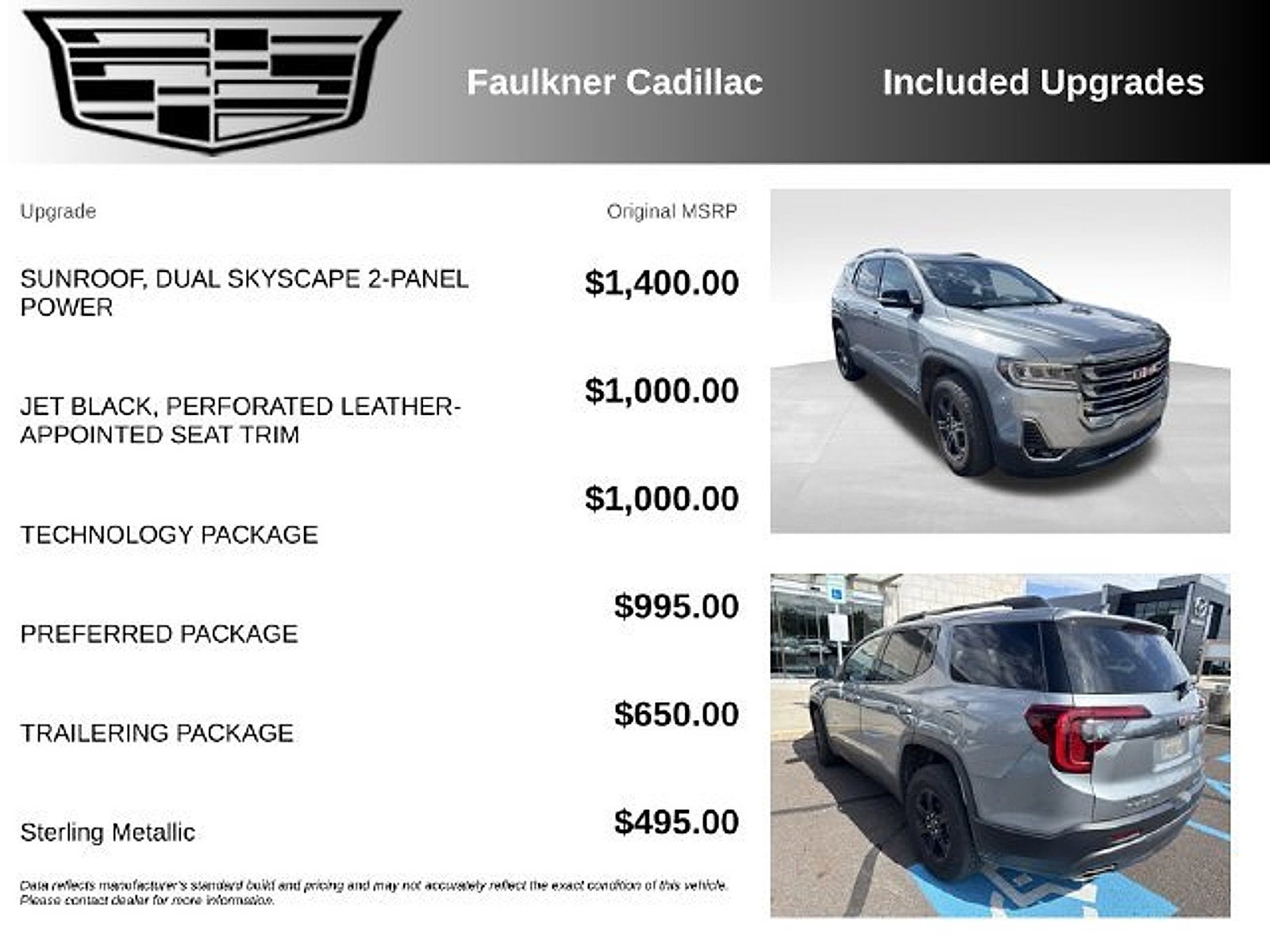 2023 GMC Acadia AT4