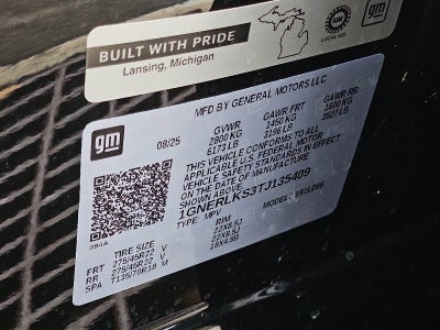 2026 Chevrolet Traverse RS