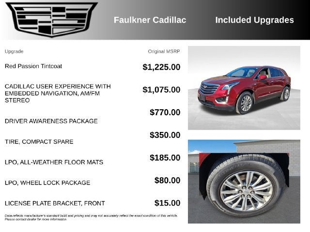 2018 Cadillac XT5 Luxury FWD