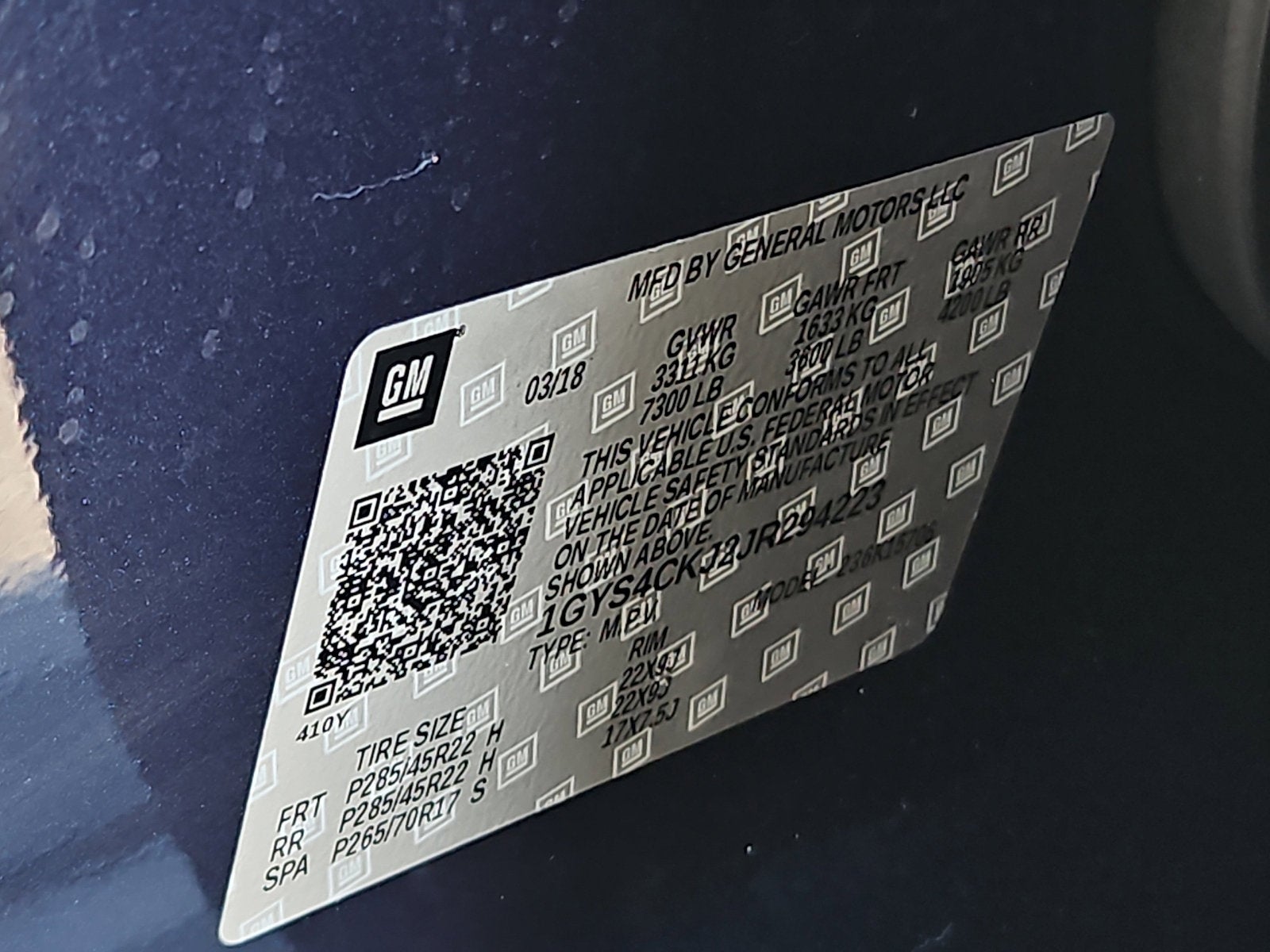 2018 Cadillac Escalade Premium Luxury