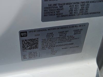 2025 GMC Sierra 1500 SLT