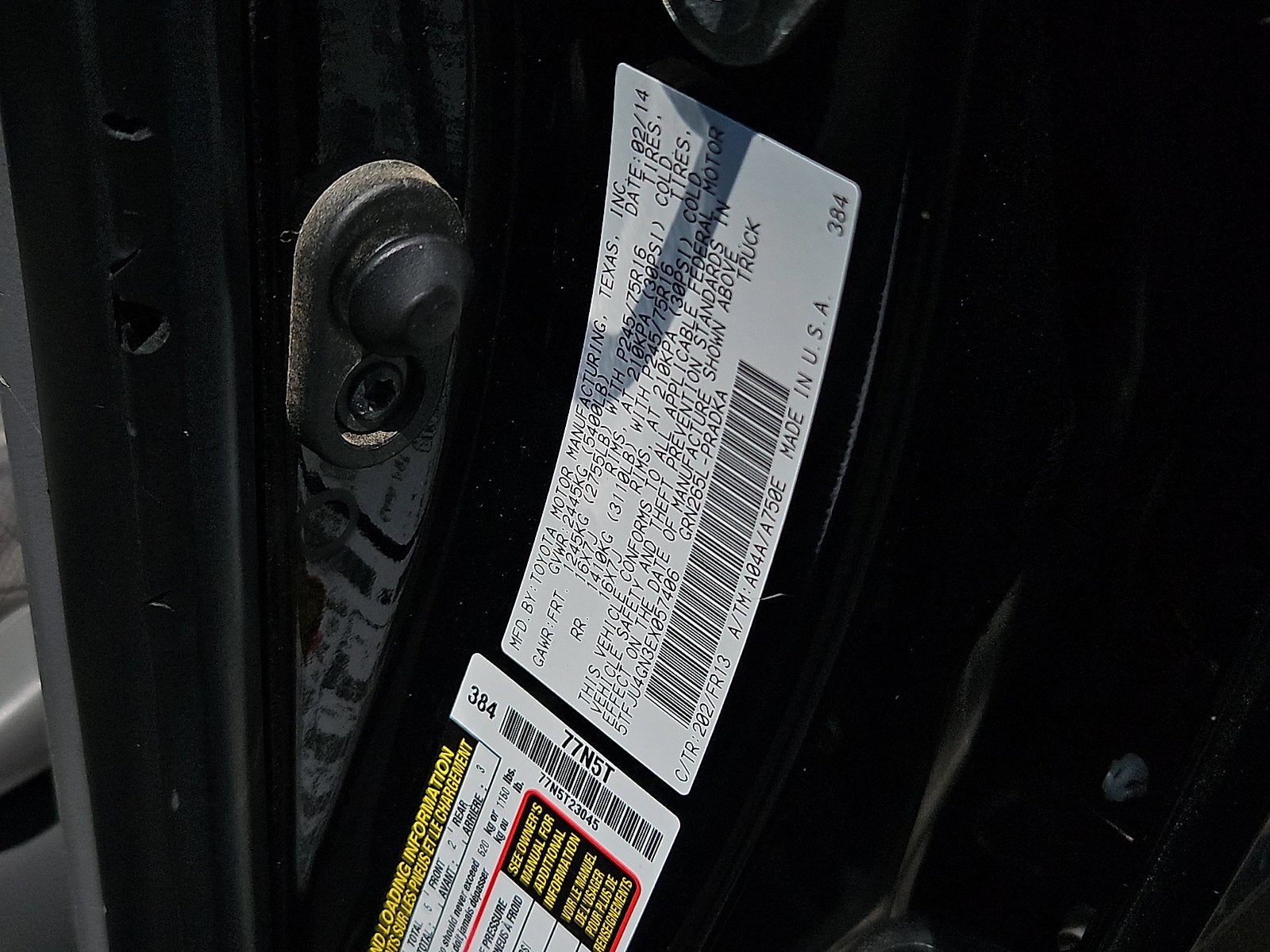 2014 Toyota Tacoma PreRunner