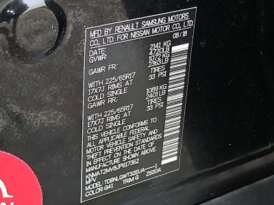 2018 Nissan Rogue SV