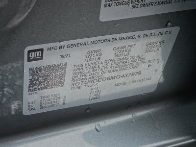 2021 GMC Sierra 1500 SLT