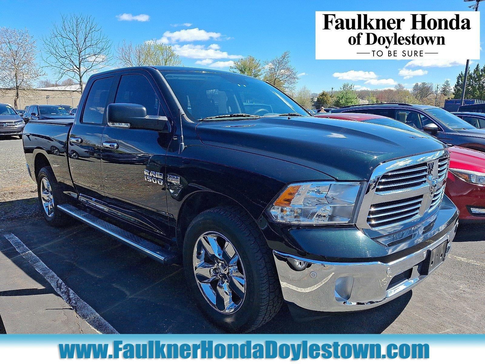 2017 RAM 1500 Big Horn 4x4 Quad Cab 6'4" Box