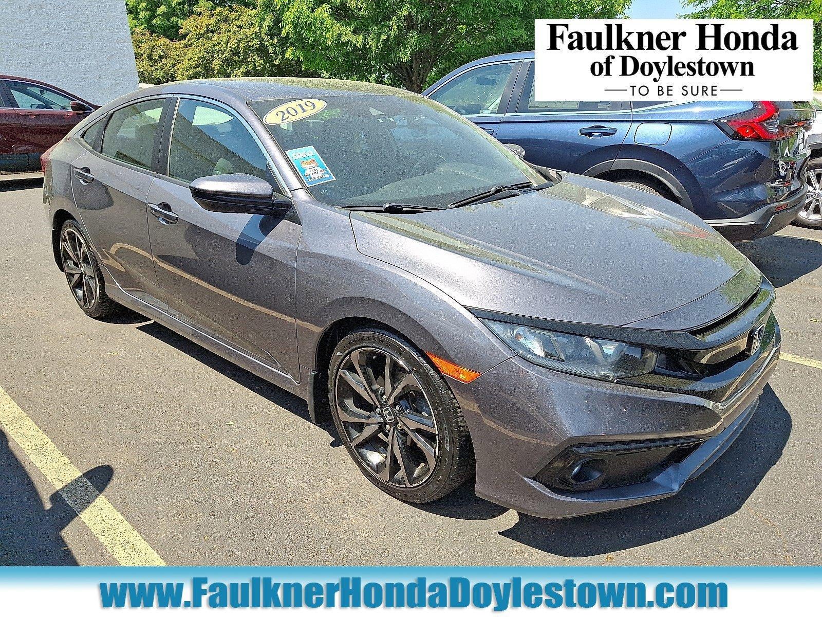 2019 Honda Civic Sedan Sport CVT