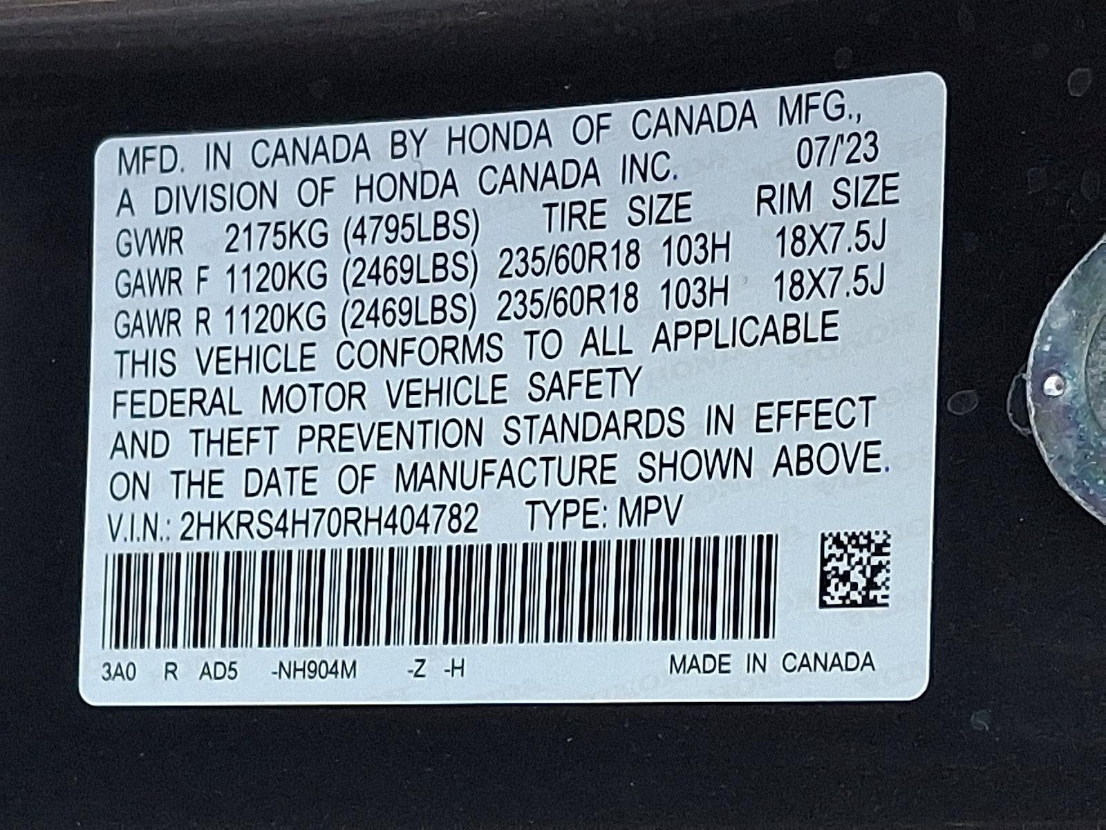 2024 Honda CR-V EX-L AWD