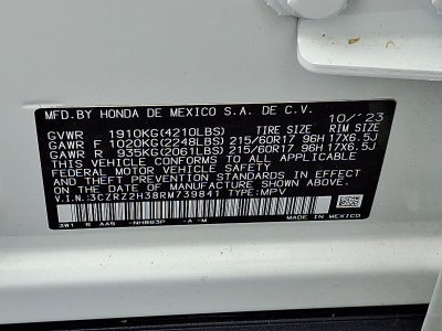 2024 Honda HR-V LX AWD CVT