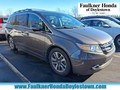 2015 Honda Odyssey Touring with DVD Rear Entertainment System and Navigation