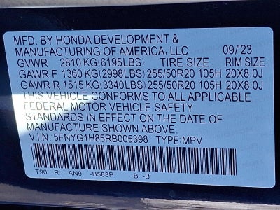 2024 Honda Pilot Elite AWD