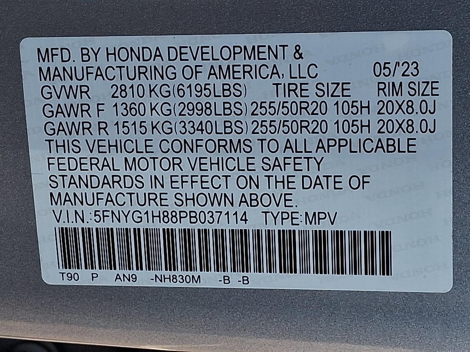 2023 Honda Pilot Elite AWD