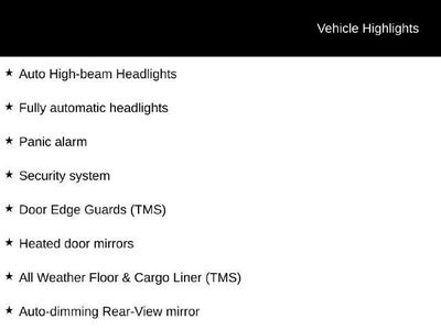 2022 Toyota Highlander XLE AWD (Natl)