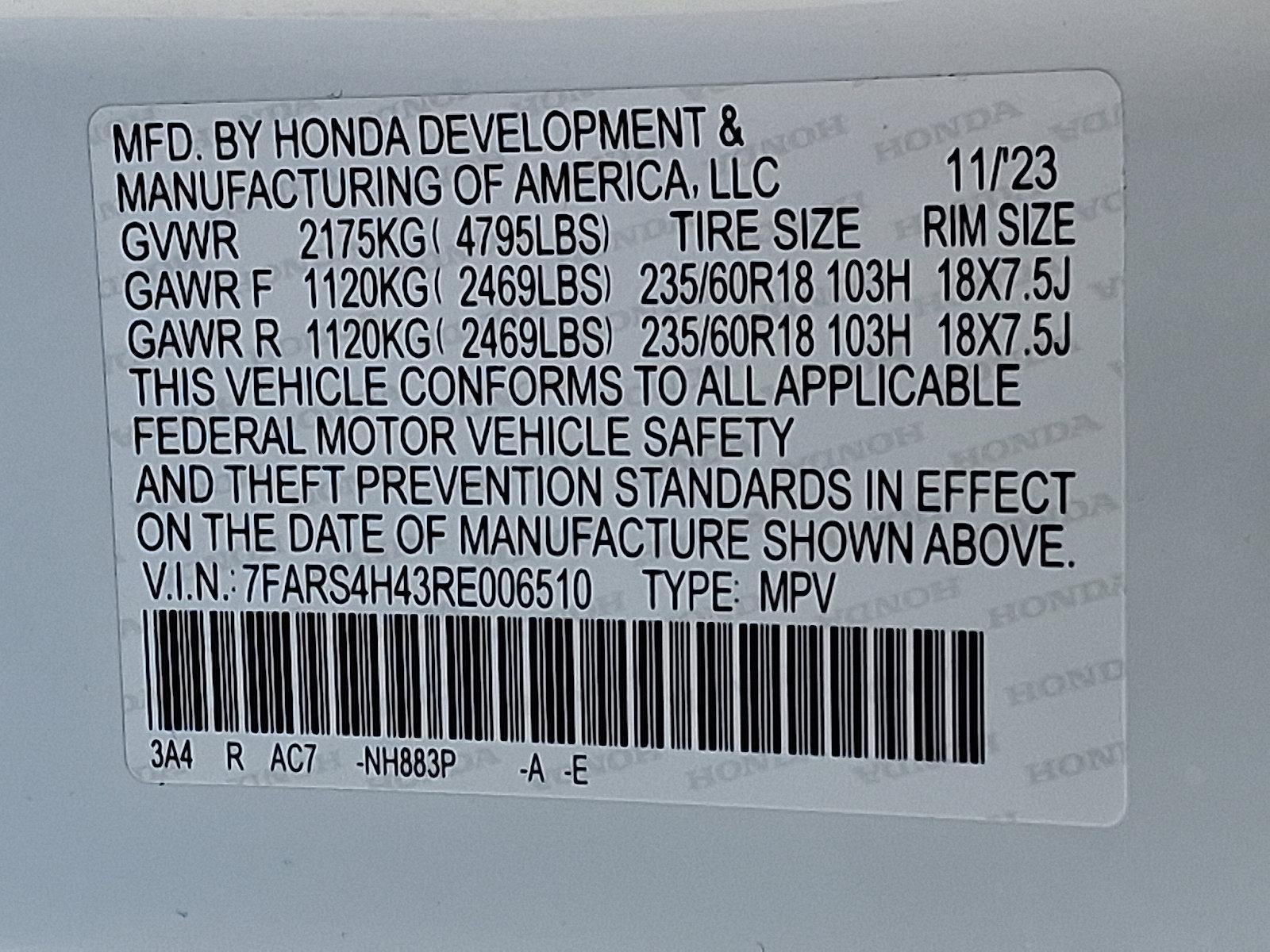 2024 Honda CR-V EX AWD