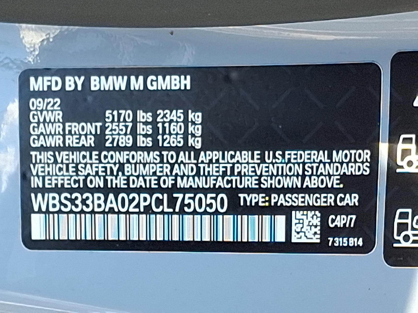 2023 BMW M4 M4 Competition xDrive Convertible