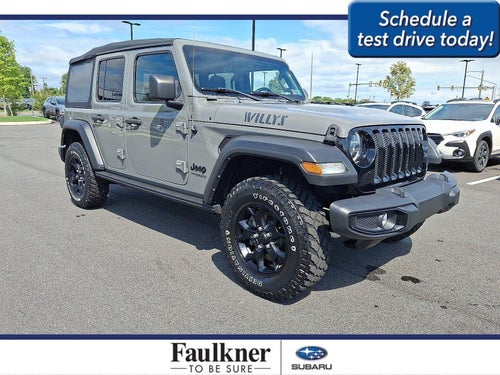 2021 Jeep Wrangler Unlimited Willys 4x4