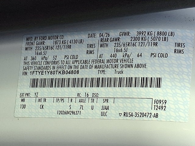 2026 Ford Transit-150 Base