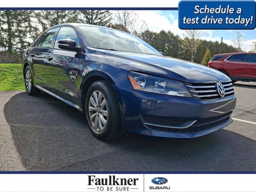 2013 Volkswagen Passat 4dr Sdn 2.5L Auto S w/Appearance PZEV *Ltd Avail*