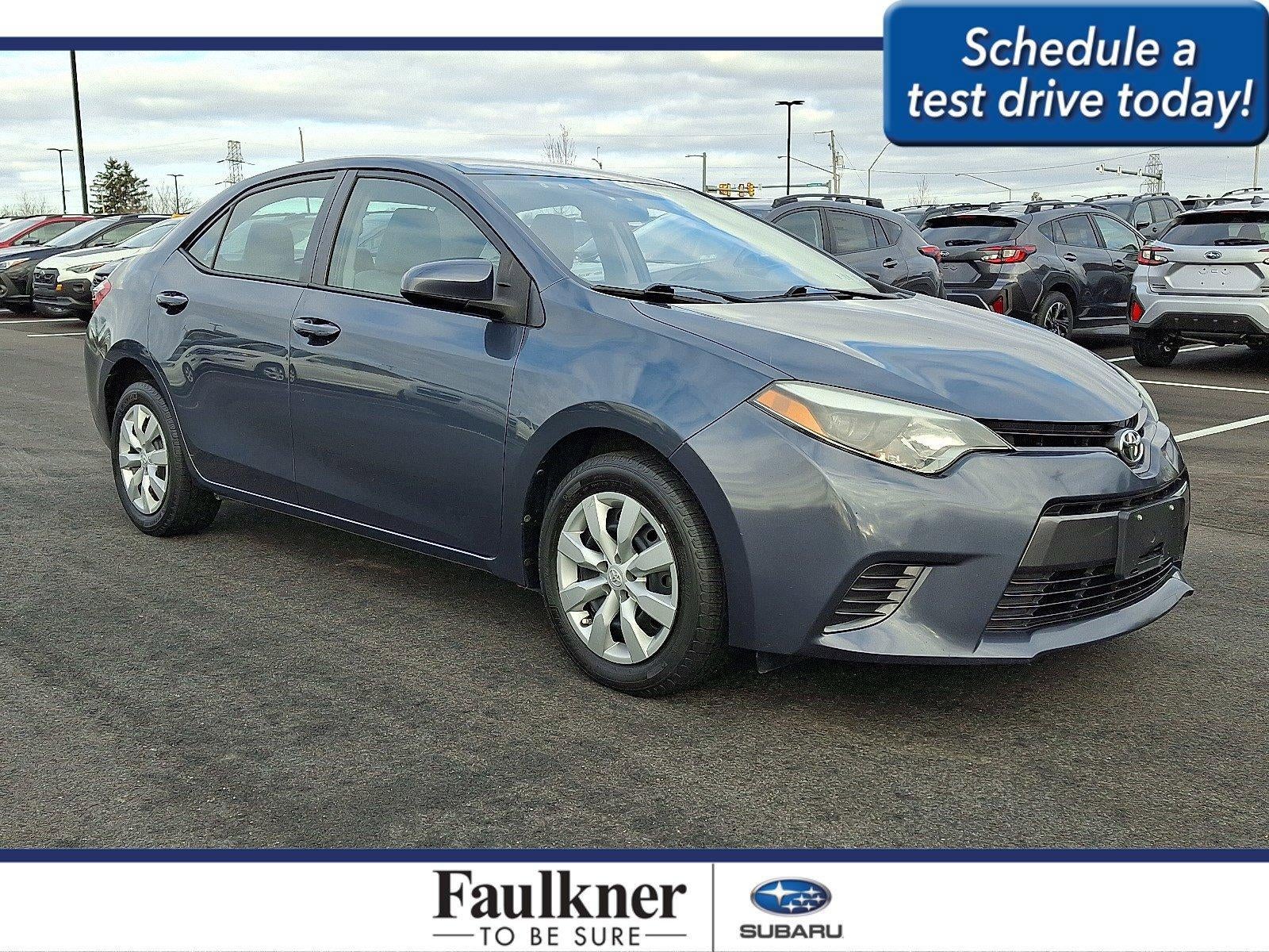 2015 Toyota Corolla 4dr Sdn CVT Auto LE (Natl)