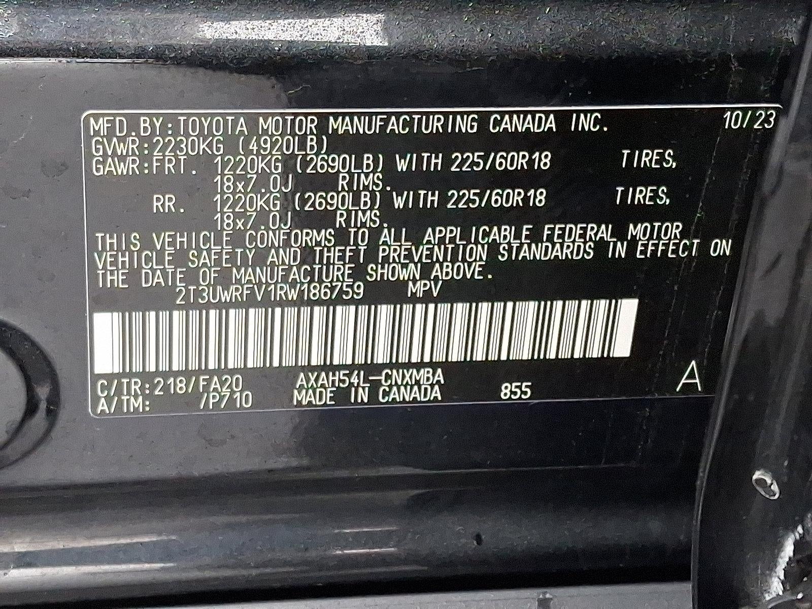 2024 Toyota RAV4 Hybrid Woodland AWD (Natl)