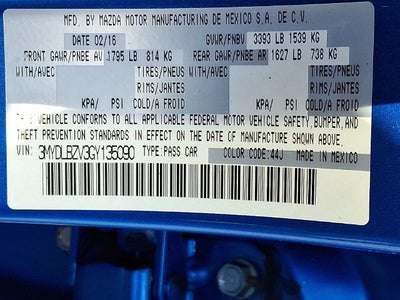 2016 Scion iA Base