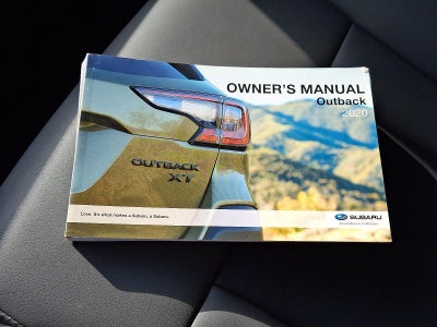 2020 Subaru Outback Onyx Edition XT CVT