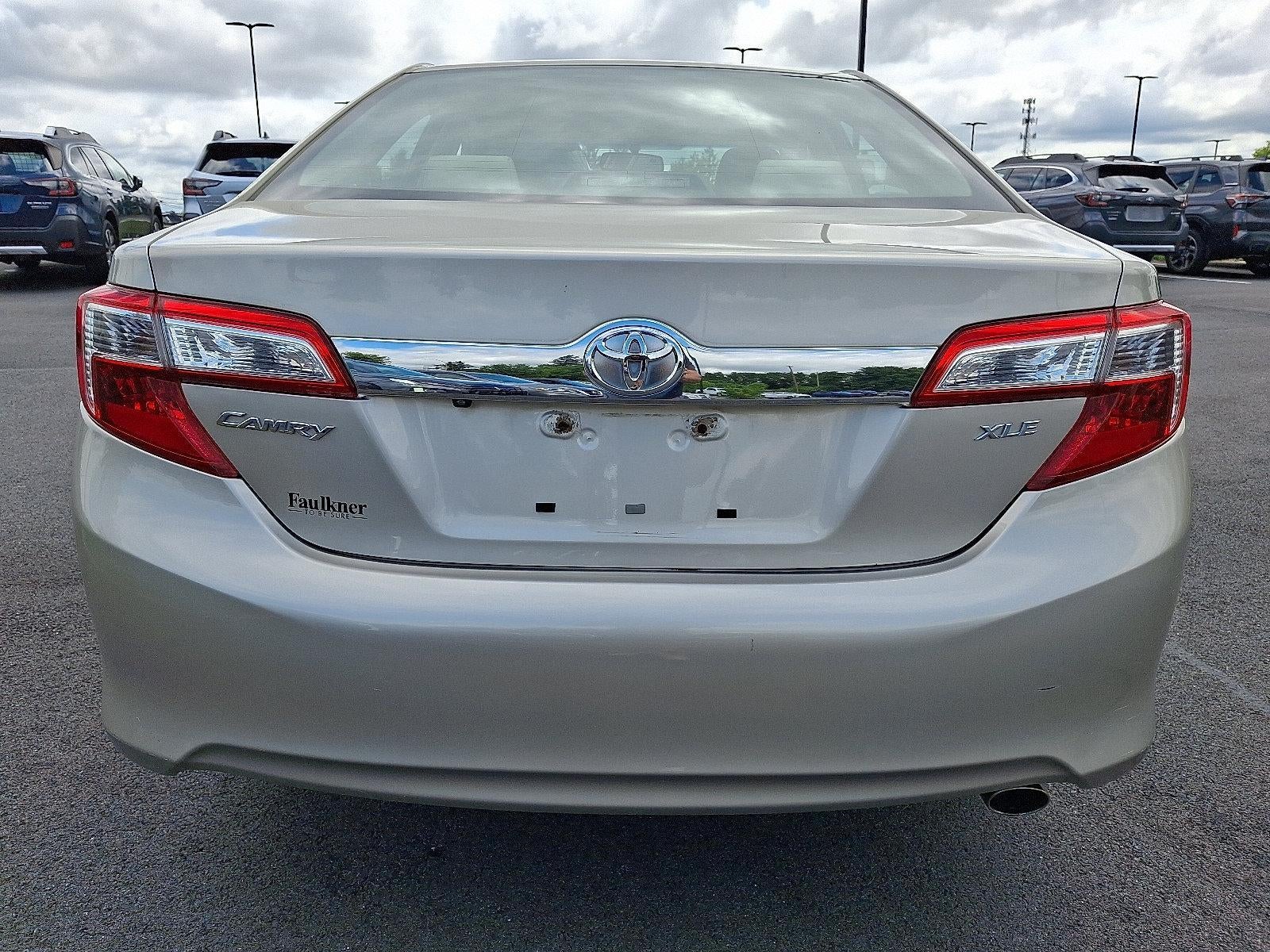 2013 Toyota Camry 4dr Sdn I4 Auto XLE (Natl)