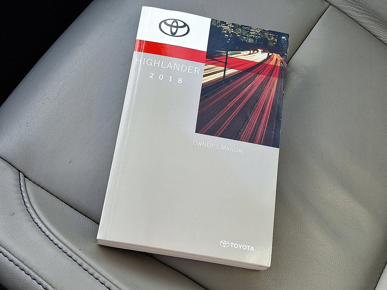 2018 Toyota Highlander XLE V6 AWD (Natl)