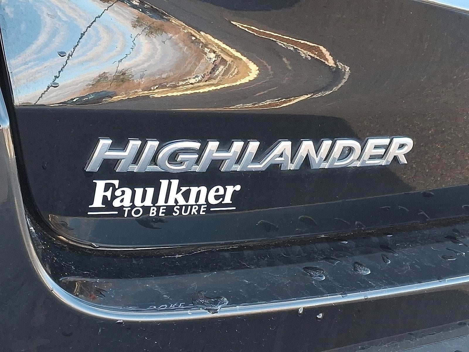 2018 Toyota Highlander XLE V6 AWD (Natl)