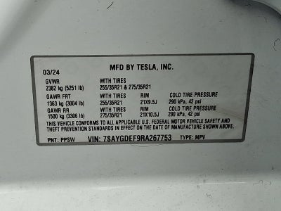 2024 Tesla Model Y Performance AWD