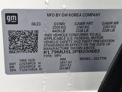 2023 Chevrolet Trailblazer AWD 4dr RS