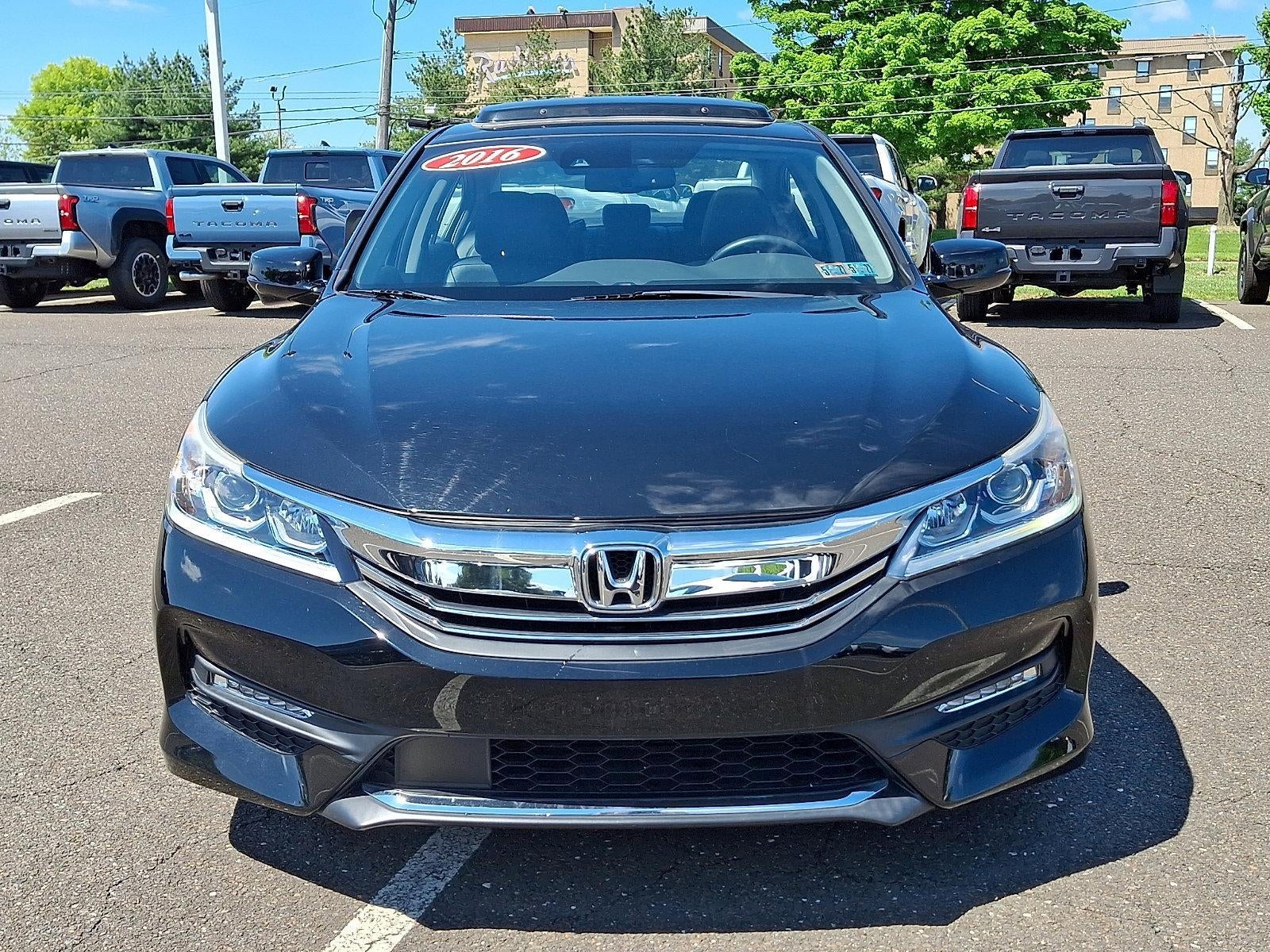 2016 Honda Accord Sedan EX-L CVT PZEV with Navigation and Honda Sensing