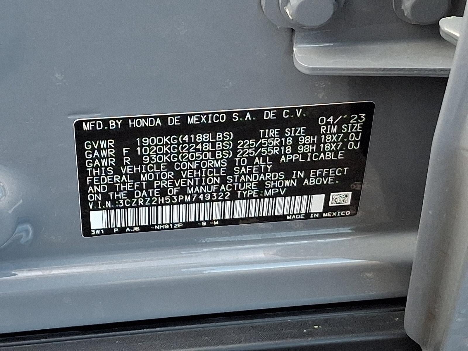 2023 Honda HR-V Sport AWD CVT