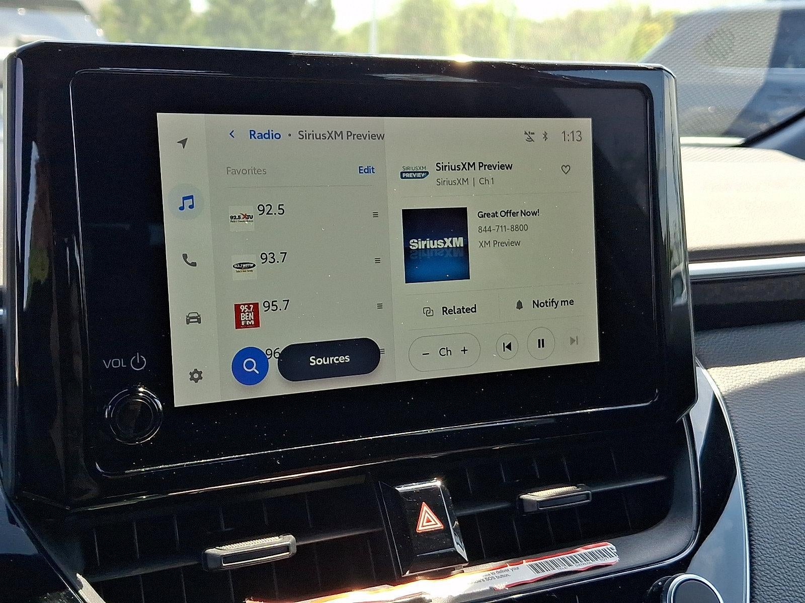 2023 Toyota Corolla SE CVT (Natl)