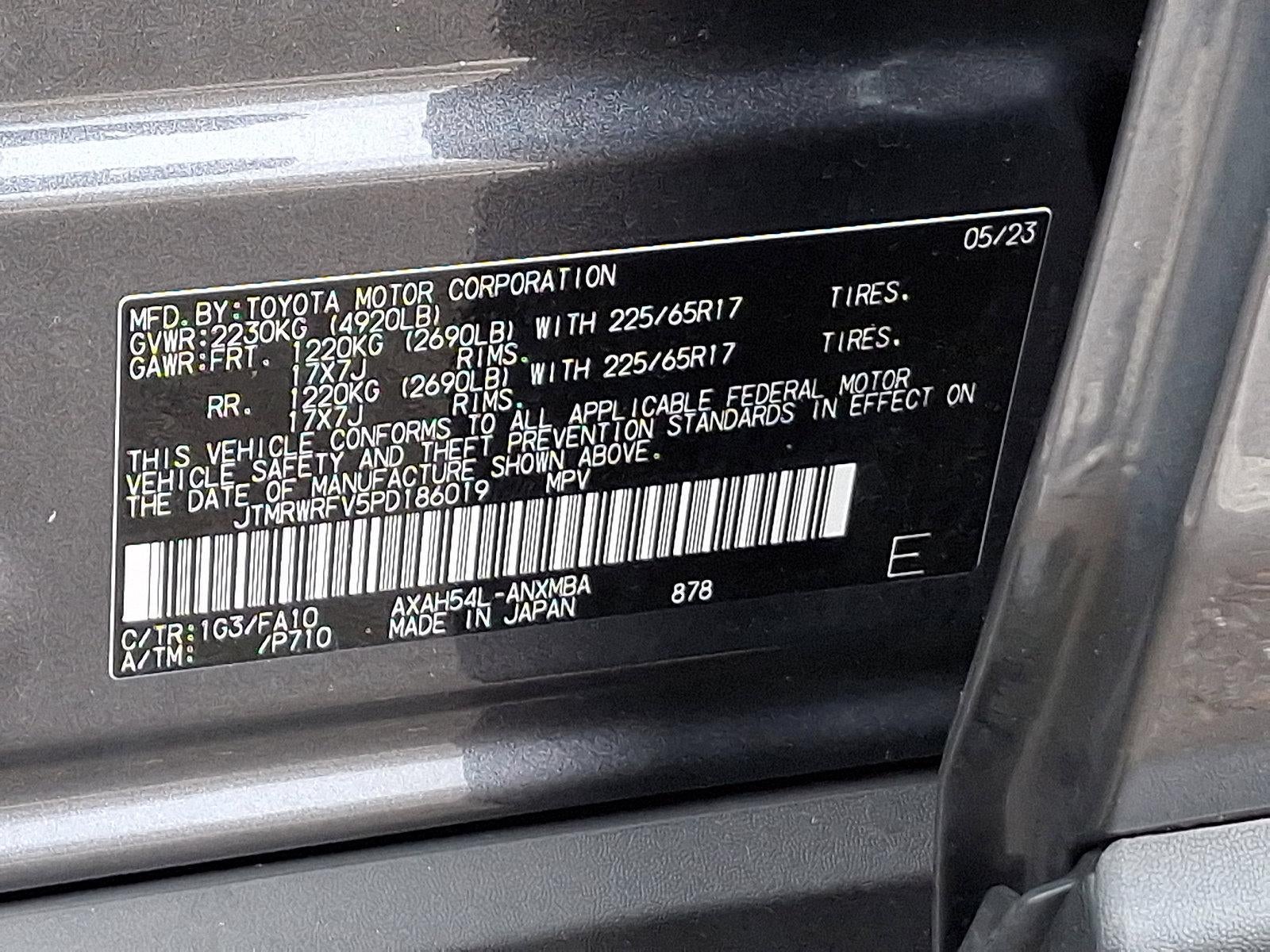 2023 Toyota RAV4 Hybrid XLE AWD (Natl)