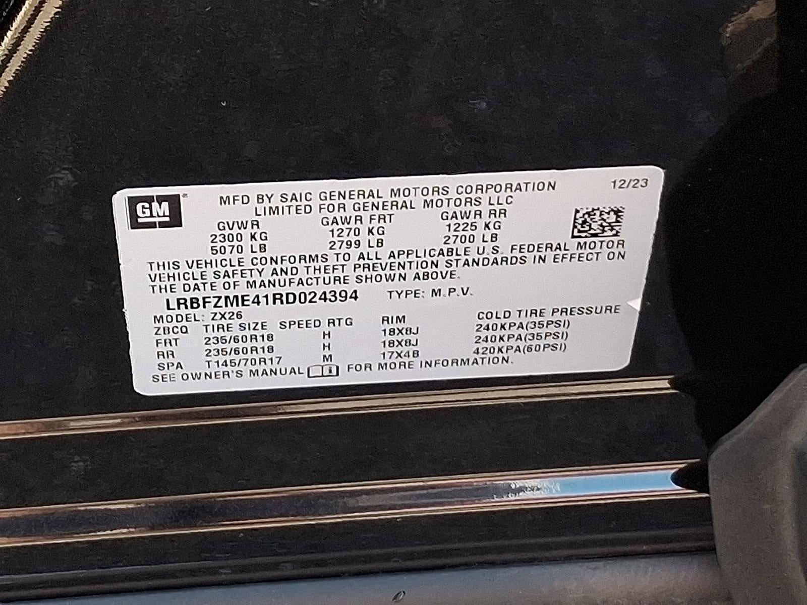 2024 Buick Envision AWD 4dr Preferred