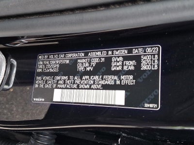 2024 Volvo XC60 B5 AWD Core Dark Theme