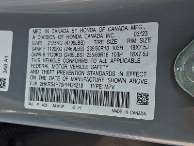 2023 Honda CR-V EX-L AWD