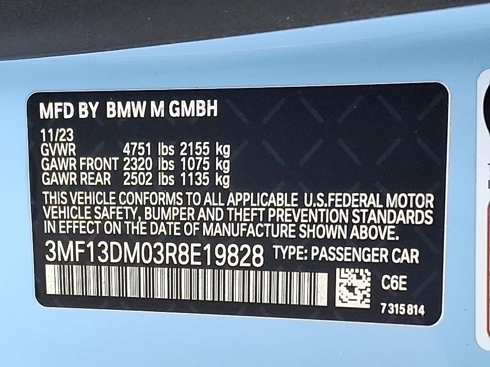 2024 BMW M2 M2 Coupe