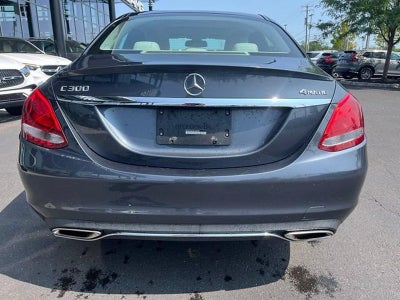 2016 Mercedes-Benz C-Class C 300 4MATIC® Luxury Sedan