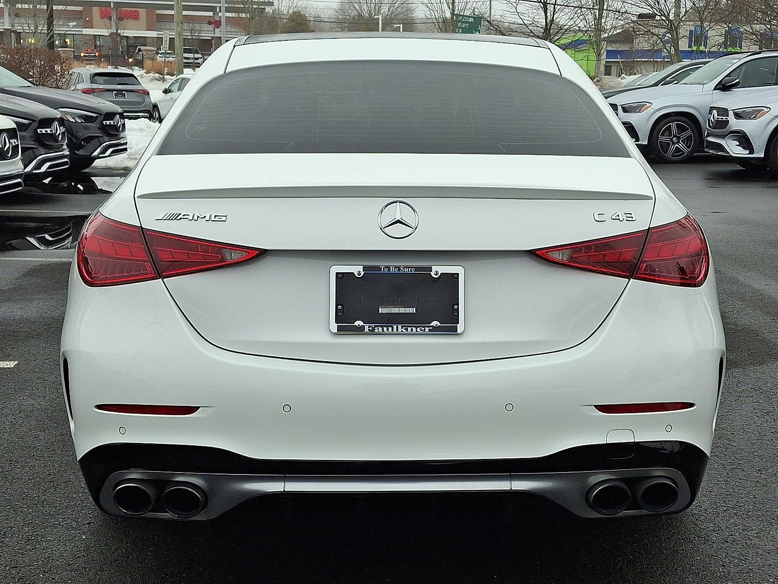 2023 Mercedes-Benz C-Class AMG® C 43 4MATIC® Sedan