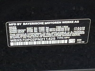 2023 BMW X3 xDrive30i Sports Activity Vehicle