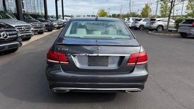 2016 Mercedes-Benz E-Class E 350 4MATIC® Luxury Sedan