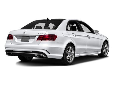 2016 Mercedes-Benz E-Class E 350 4MATIC® Sport Sedan