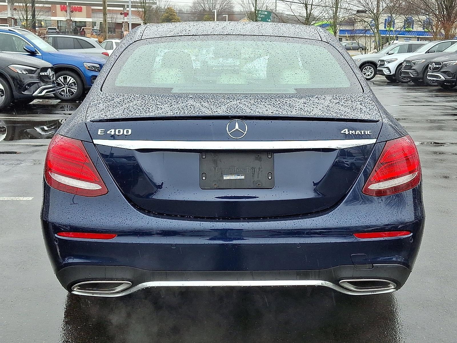 2018 Mercedes-Benz E-Class E 400 4MATIC® Sedan