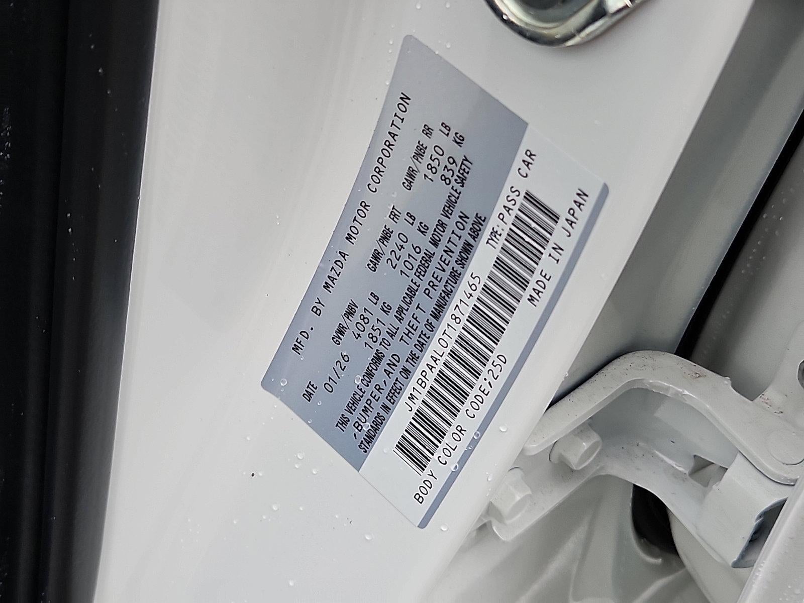 2026 Mazda Mazda3 Sedan 2.5 S