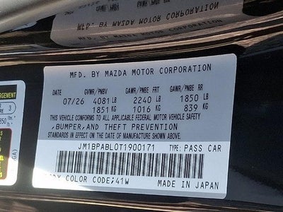2026 Mazda Mazda3 Sedan 2.5 S Select Sport