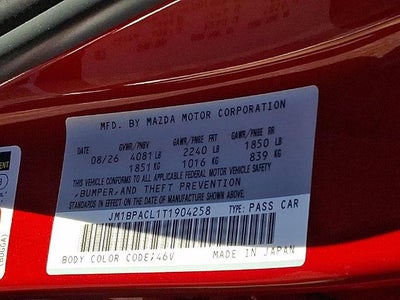 2026 Mazda Mazda3 Sedan 2.5 S Preferred