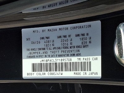 2026 Mazda Mazda3 Sedan 2.5 S Preferred