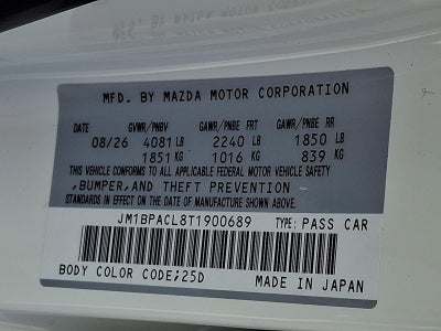 2026 Mazda Mazda3 Sedan 2.5 S Preferred