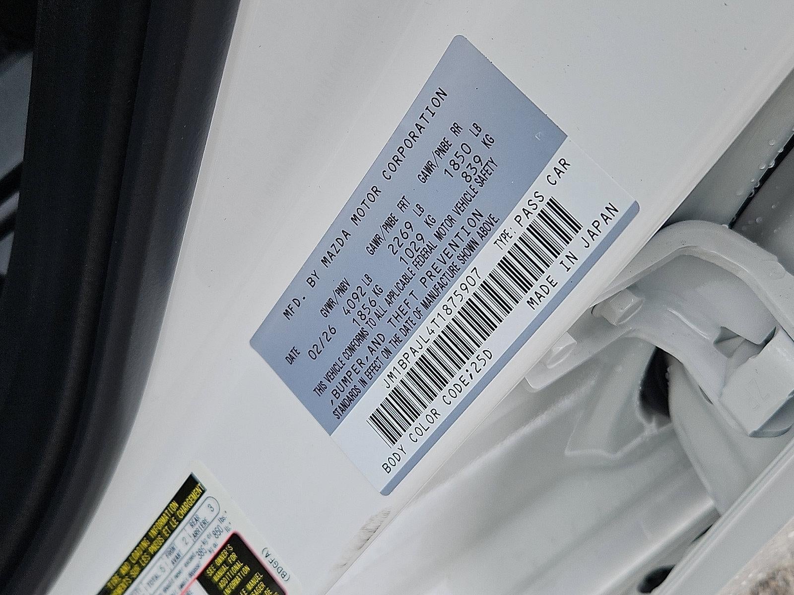 2026 Mazda Mazda3 Hatchback 2.5 S